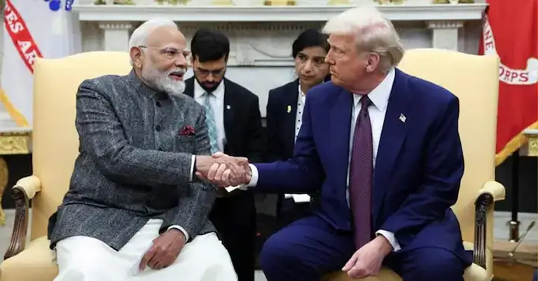 ডোনাল্ড ট্রাম্প ও নরেন্দ্র মোদী